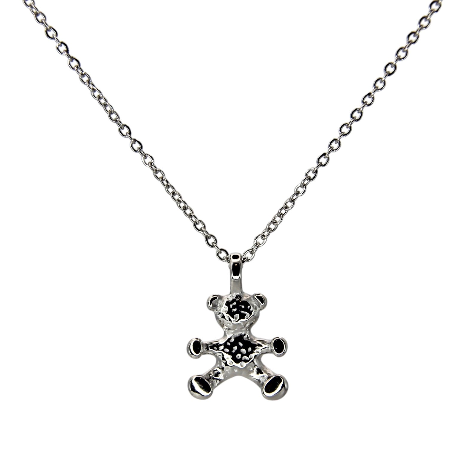 Hug me Teddy Necklace