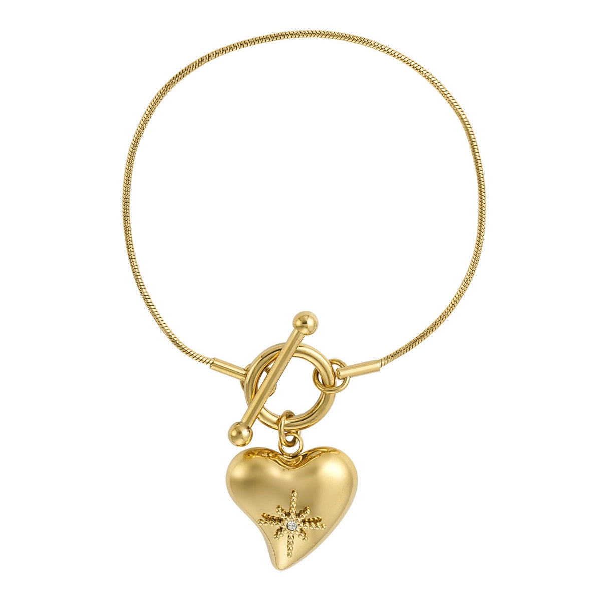 Star Heart Bracelet