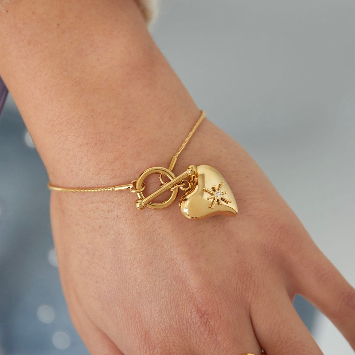 Star Heart Bracelet