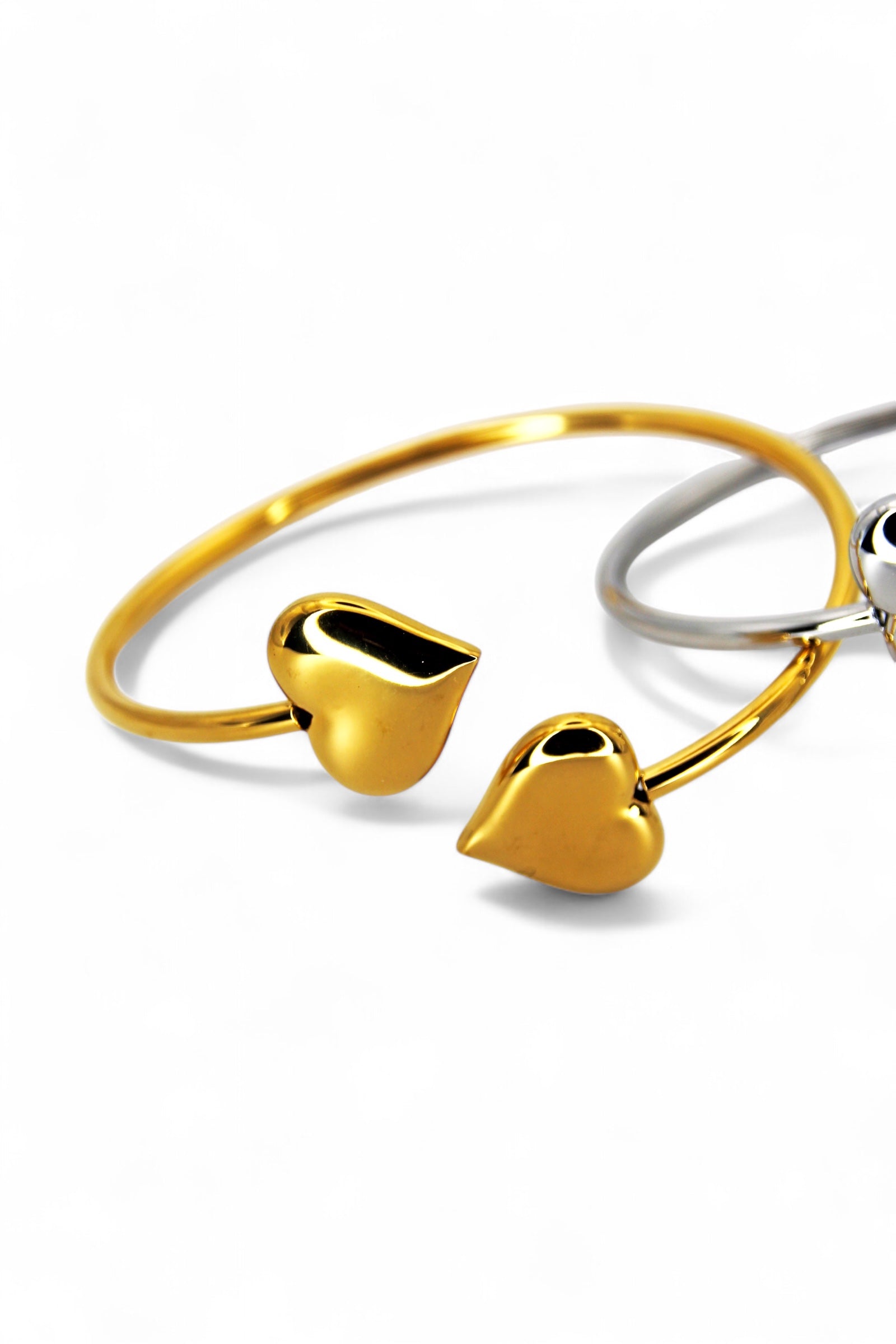 Bracciale rigido Hearts