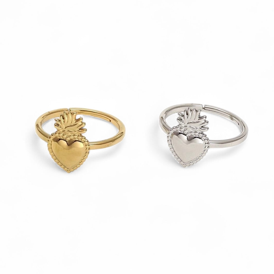 Anello Cuore Sacro