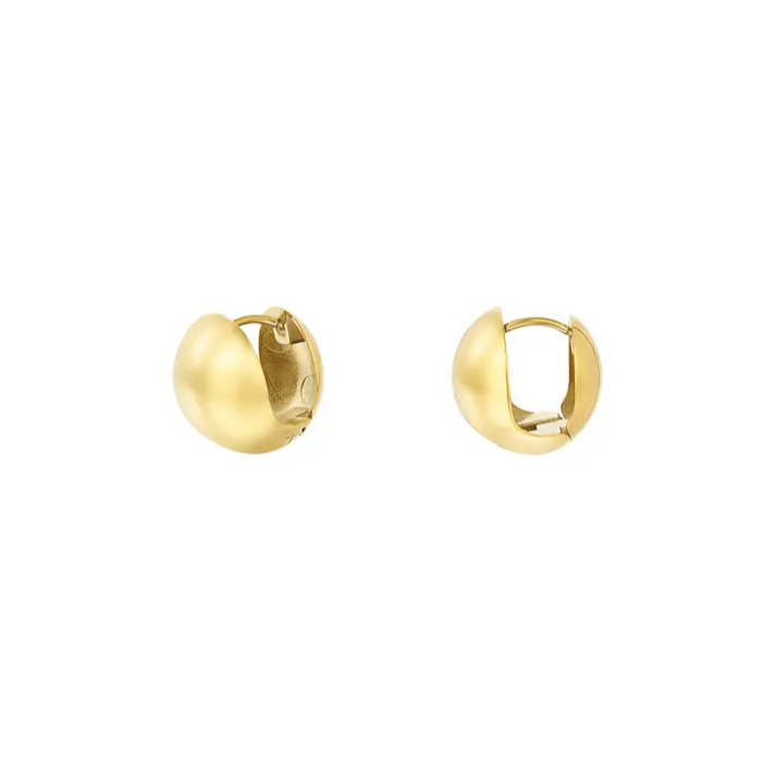 Button Earrings