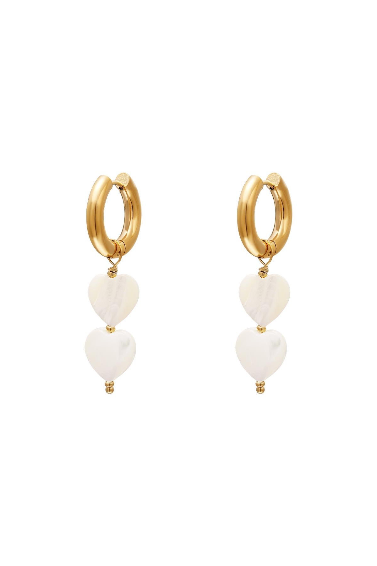 Orecchini Pearl Hearts - Atlantide Gioielli