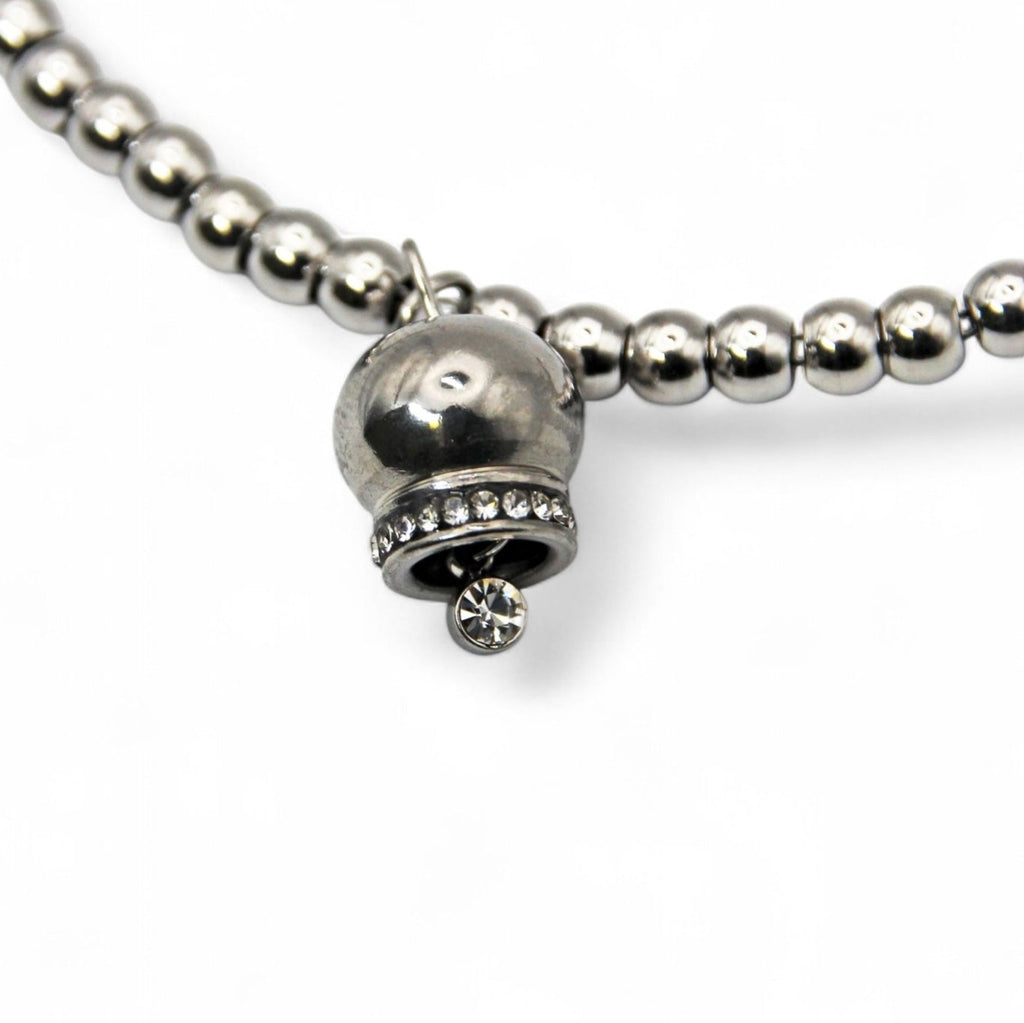 Bell Bracelet with Rhinestones