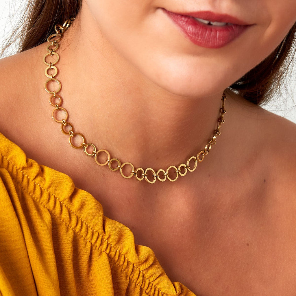 Collana Circle Link