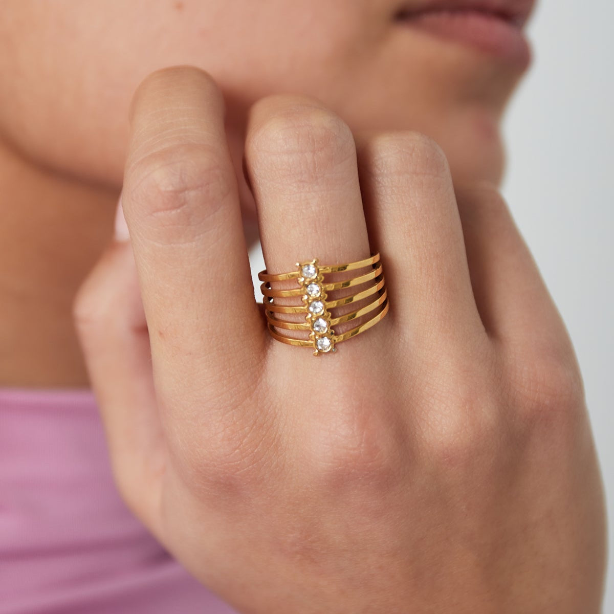 Anello Riflesso di Luce