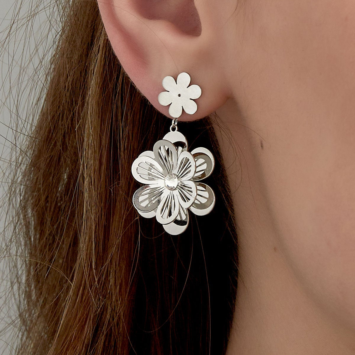 Orecchini Petal Flow