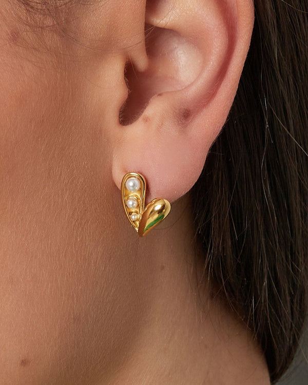 Orecchini Pearl Love