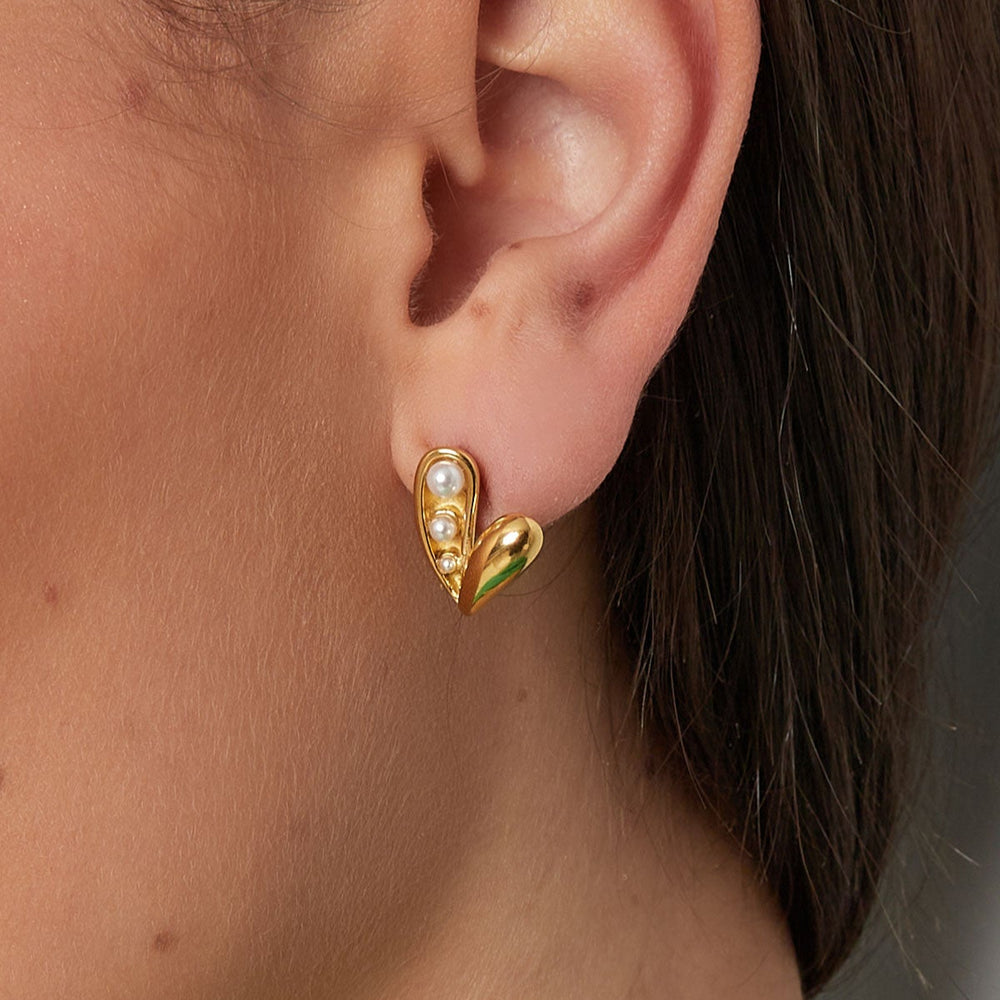 Orecchini Pearl Love