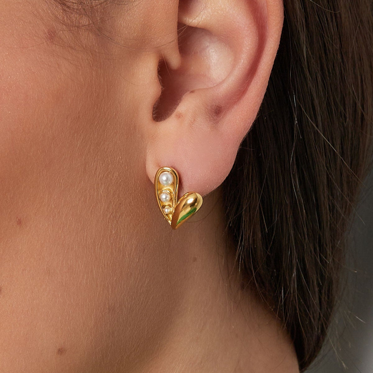 Orecchini Pearl Love