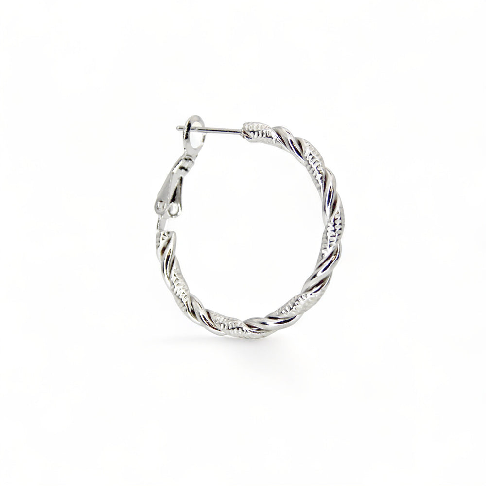 Orecchini Cerchio Twist