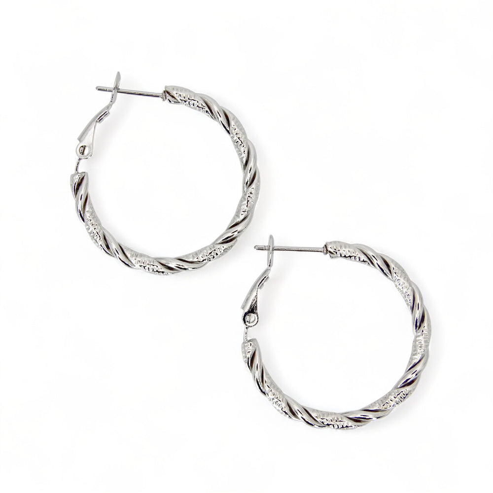 Orecchini Cerchio Twist