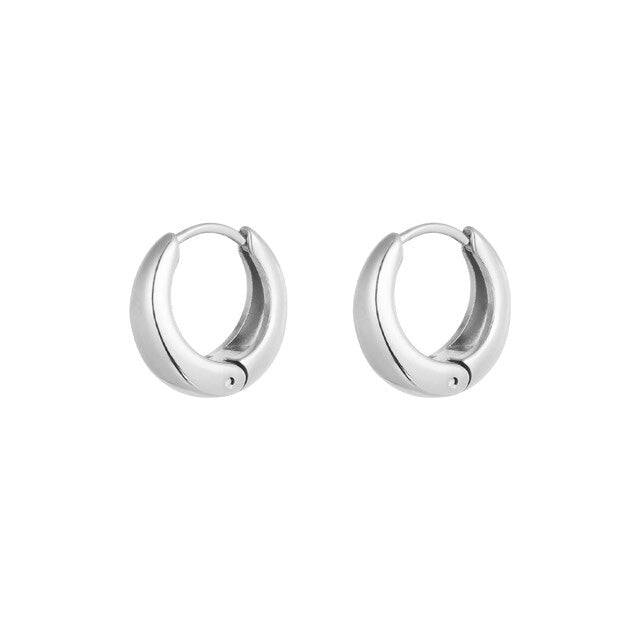 Essential Hoops Midi Earrings