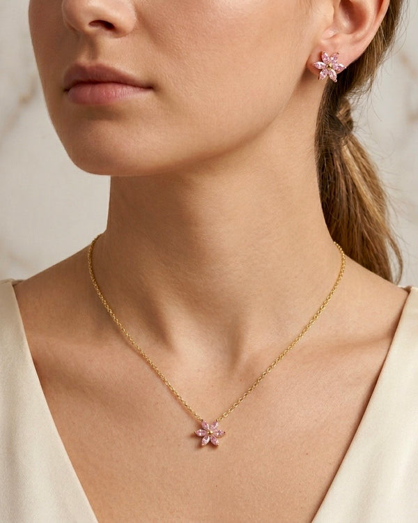 Set Collana + Orecchini Chloris