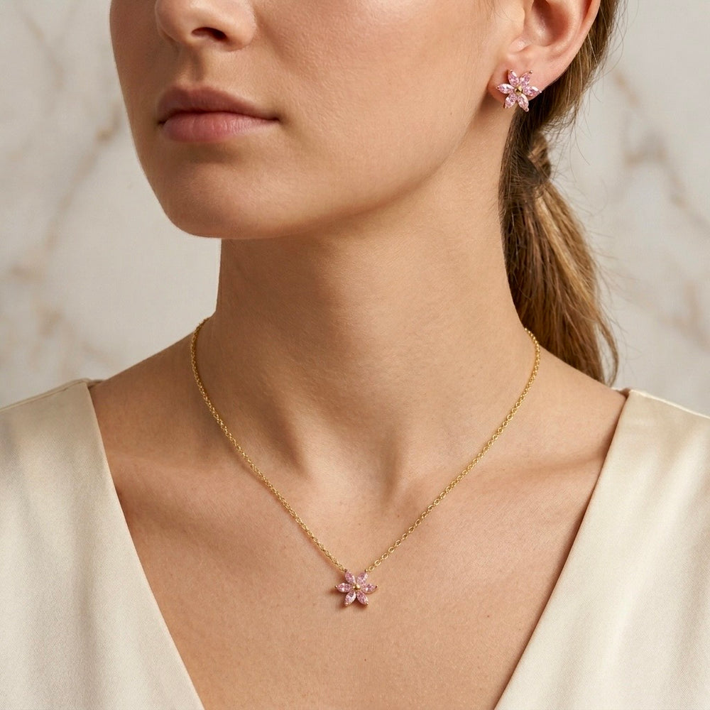 Set Collana + Orecchini Chloris