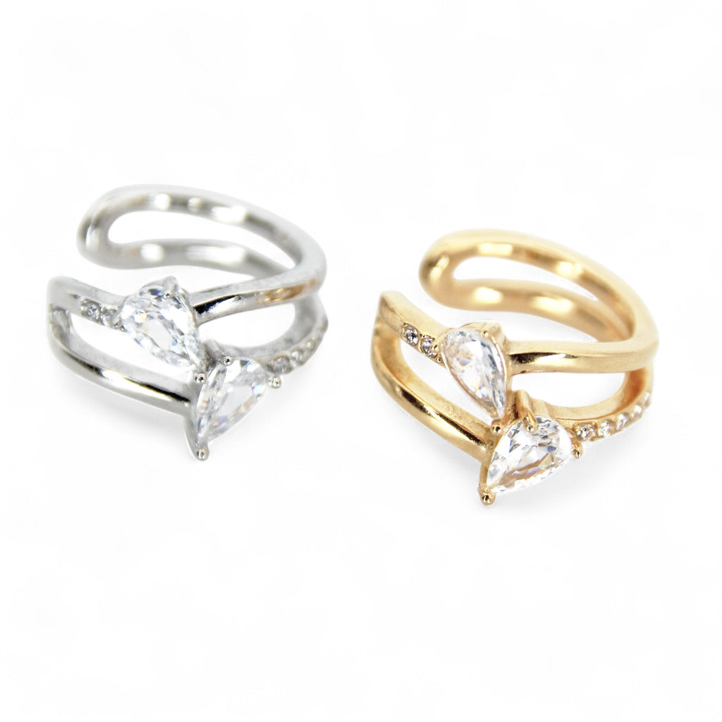 Ear Cuff Gocce di Luce