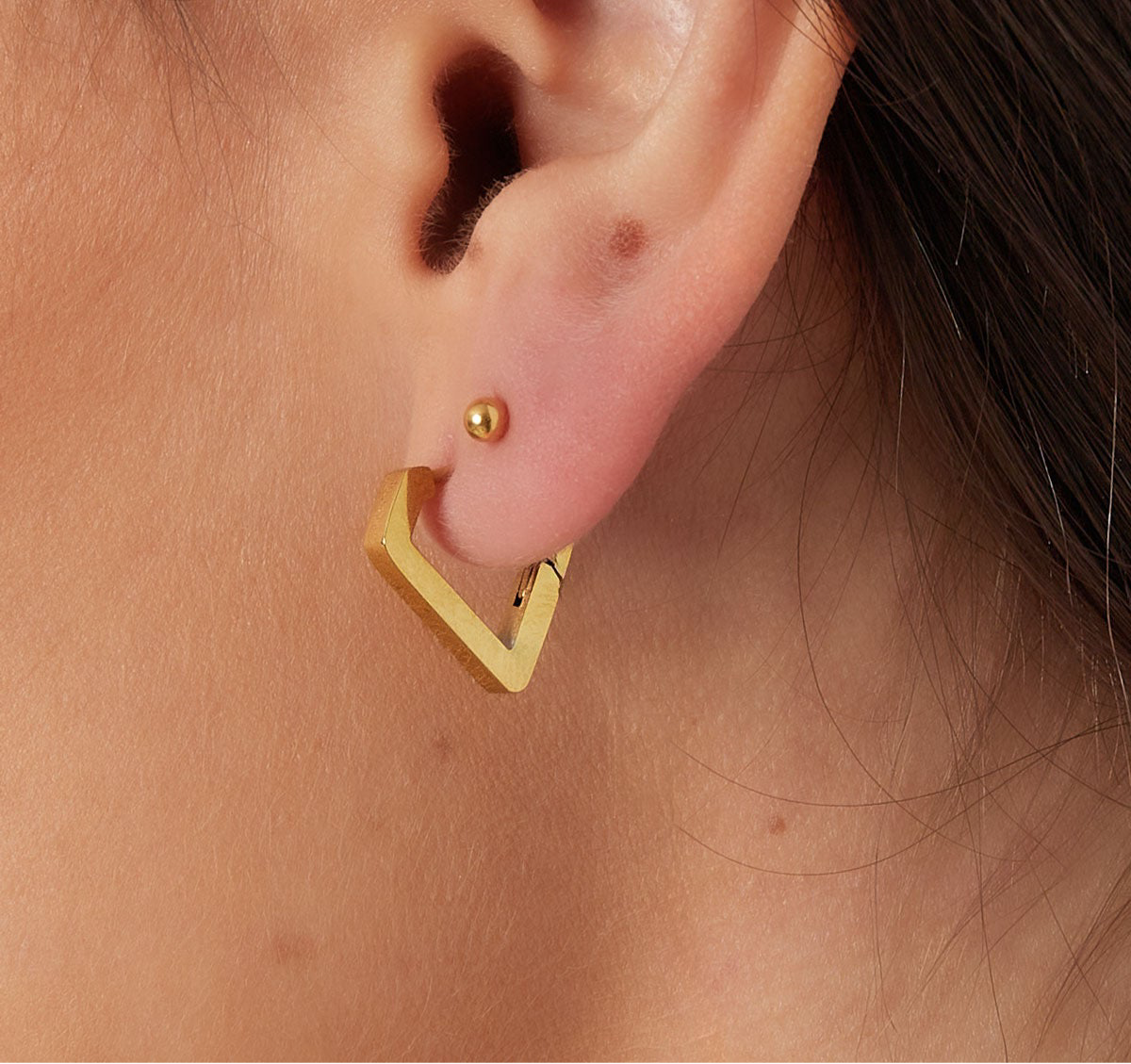 Diamond Small Earrings