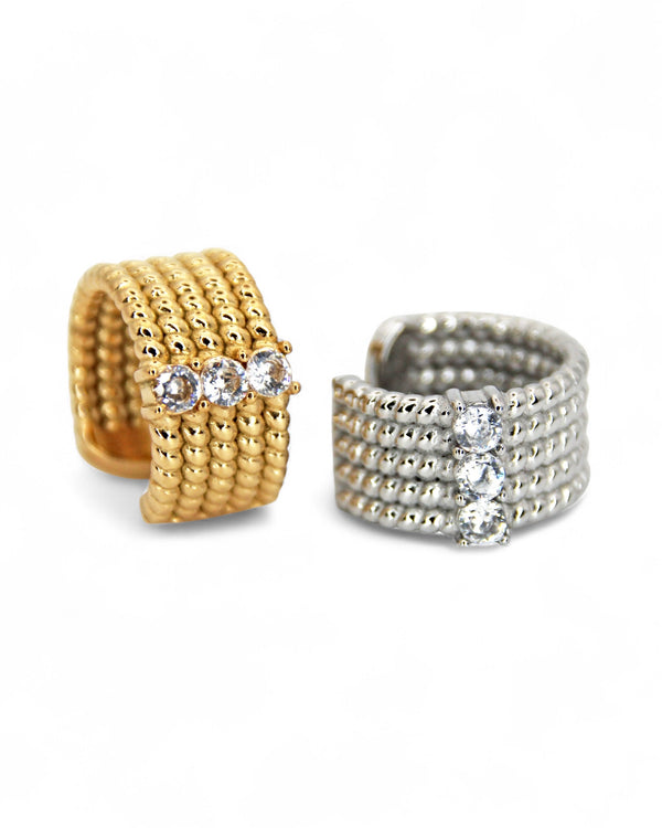 Ear Cuff Crown Edge