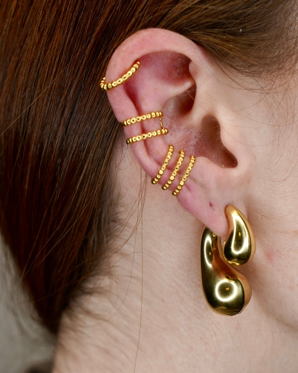 Set 3 Ear Cuff Dot