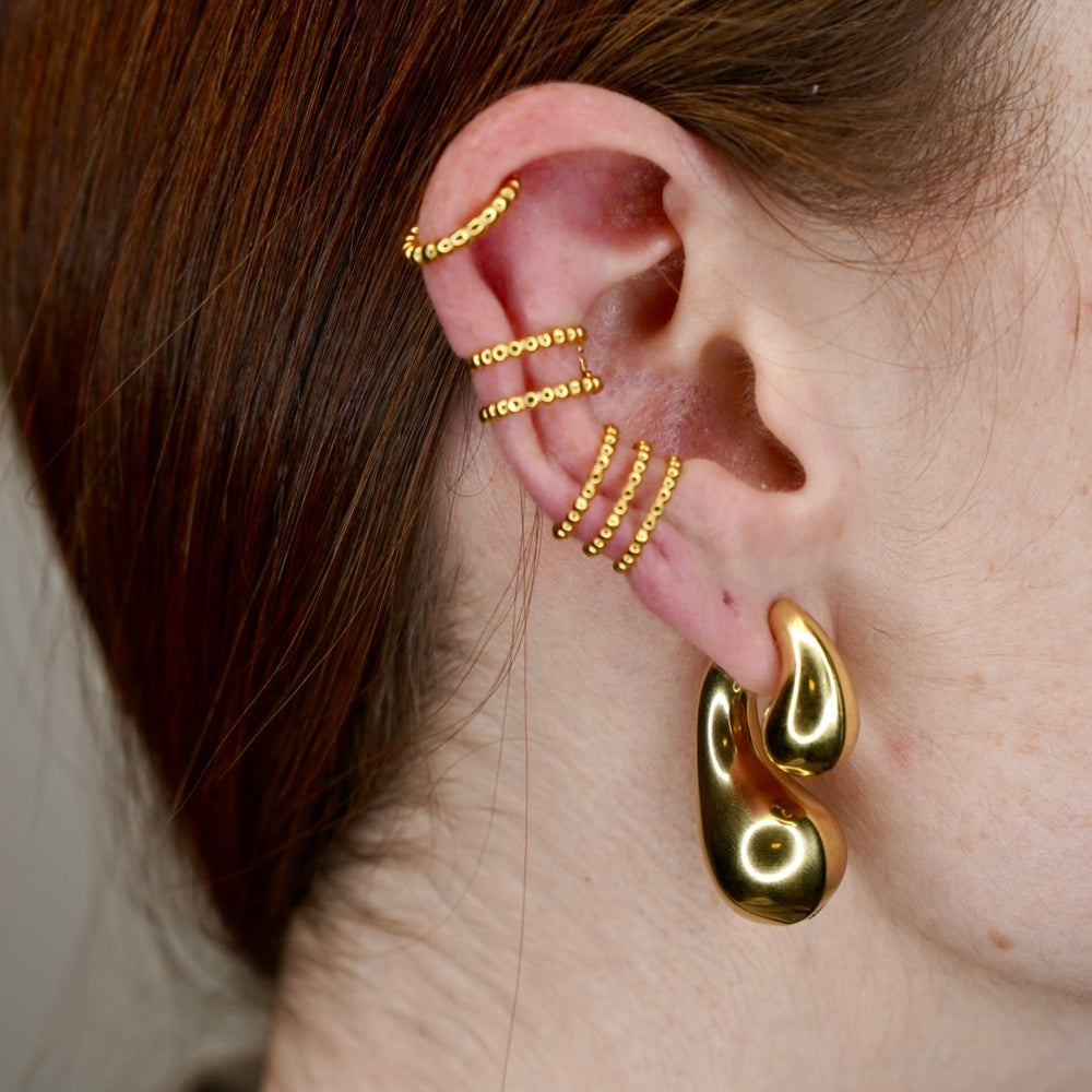 Set 3 Ear Cuff Dots