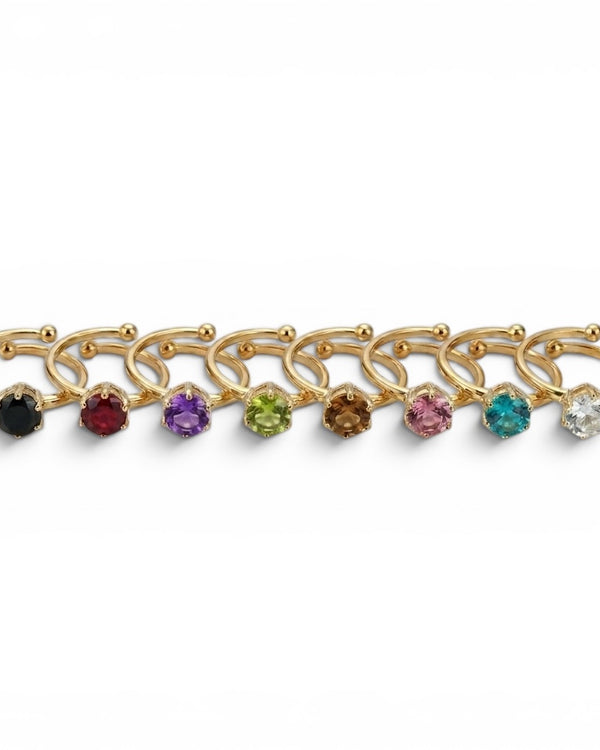 Anello Solitario Raimbow