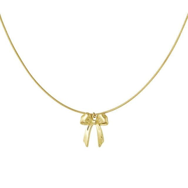Eternal Bow Necklace