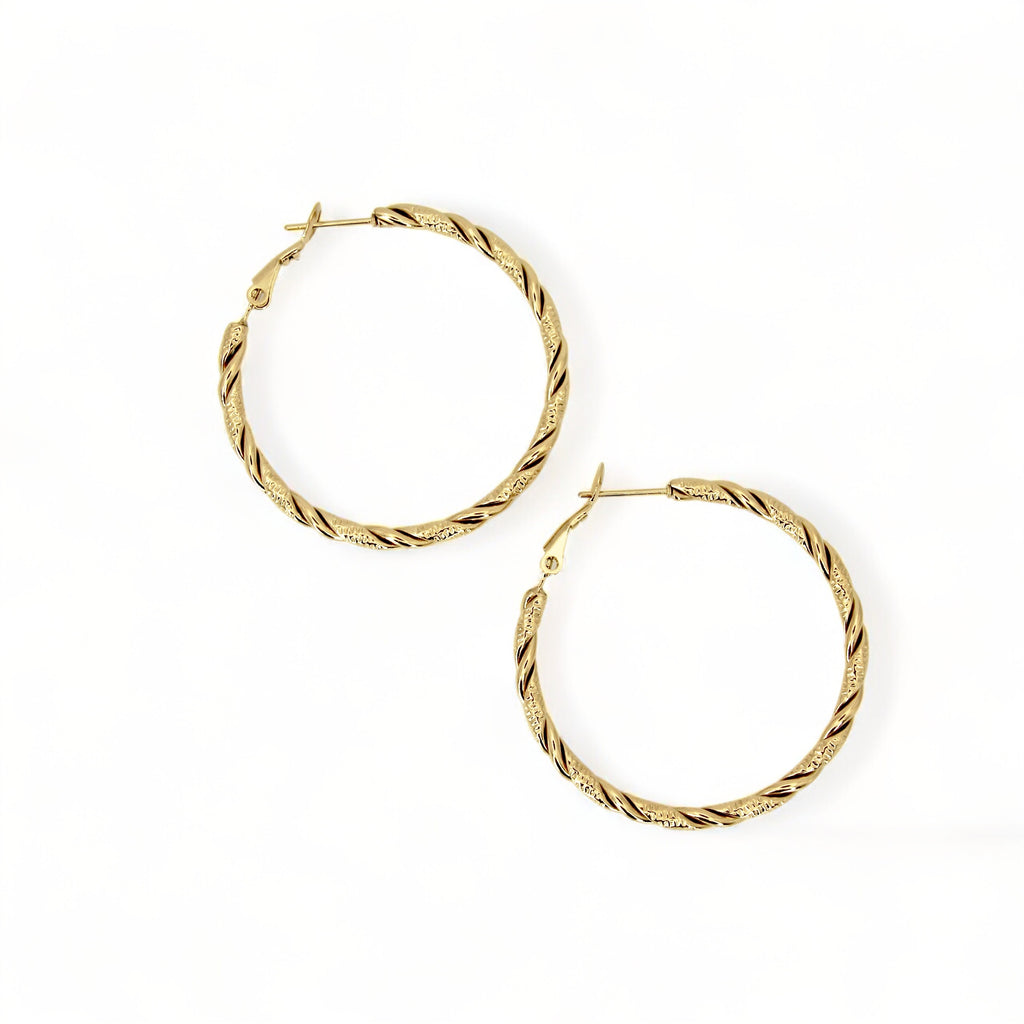 Orecchini Cerchio Twist