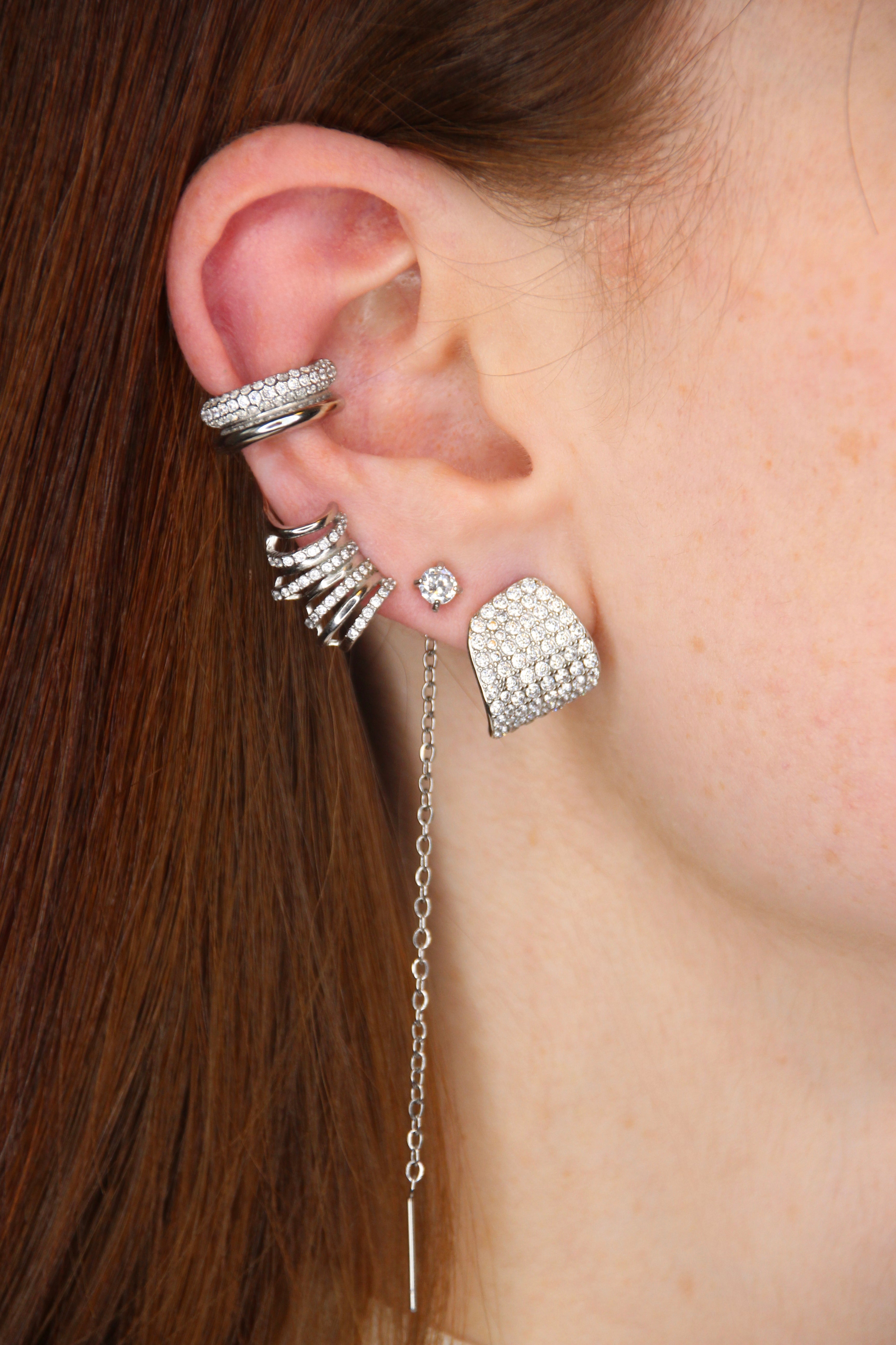 Orecchino Saliscendi Modulare Multicolore