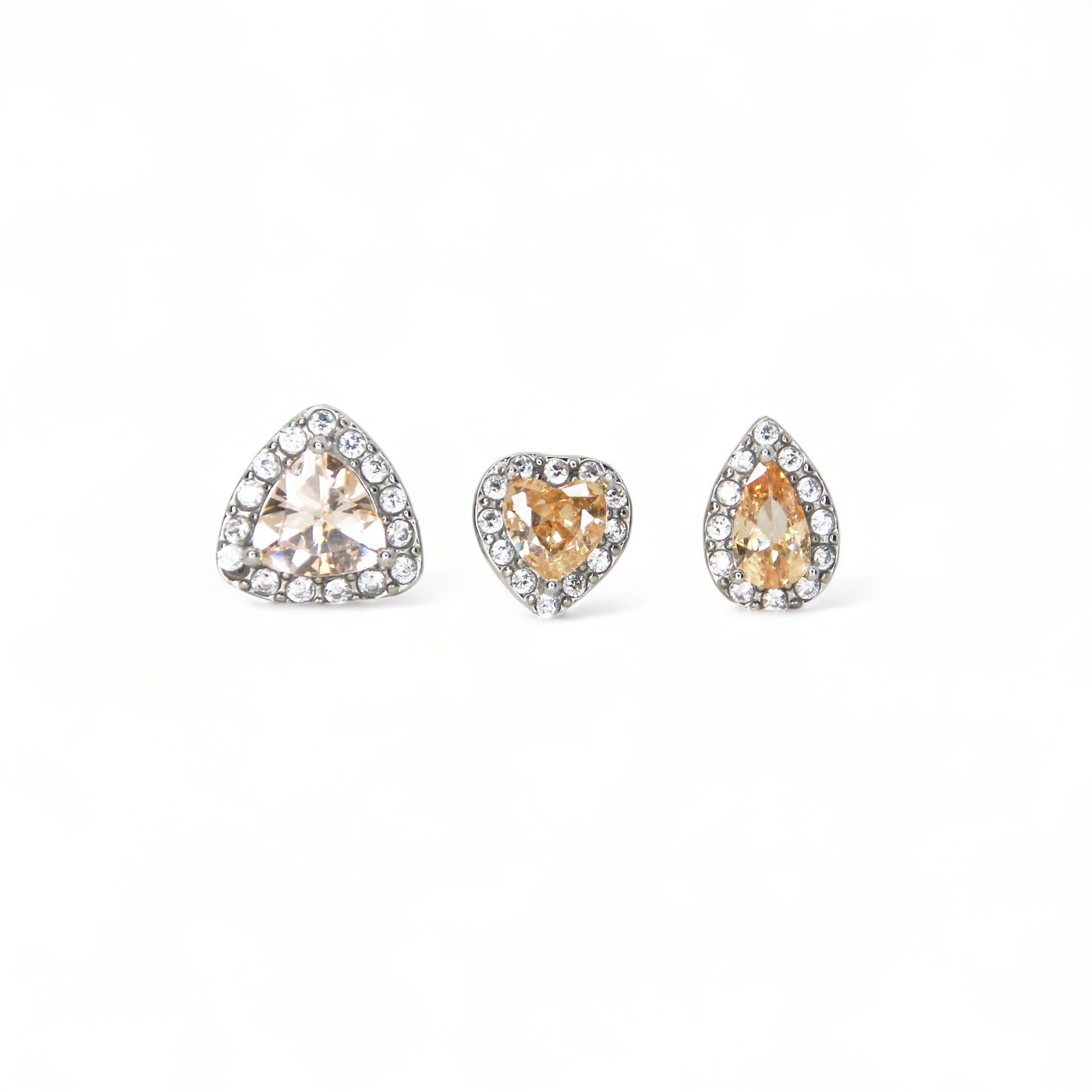 Set 3 Orecchini Crownelle