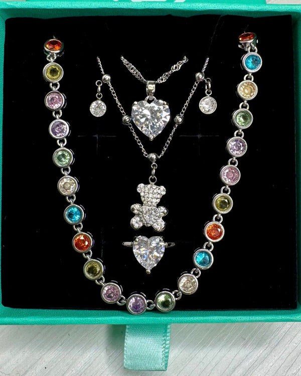 Collana Cristalia Multicolor