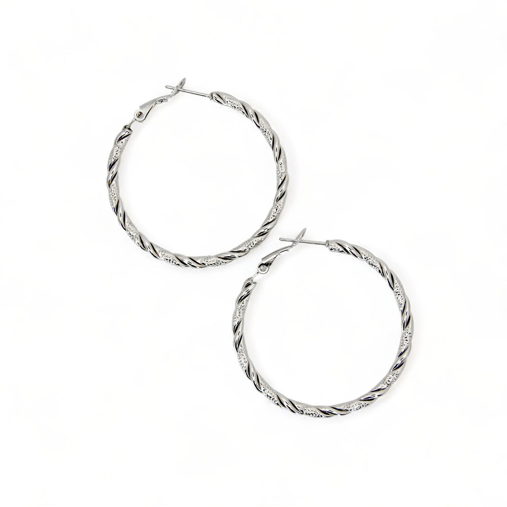 Orecchini Cerchio Twist