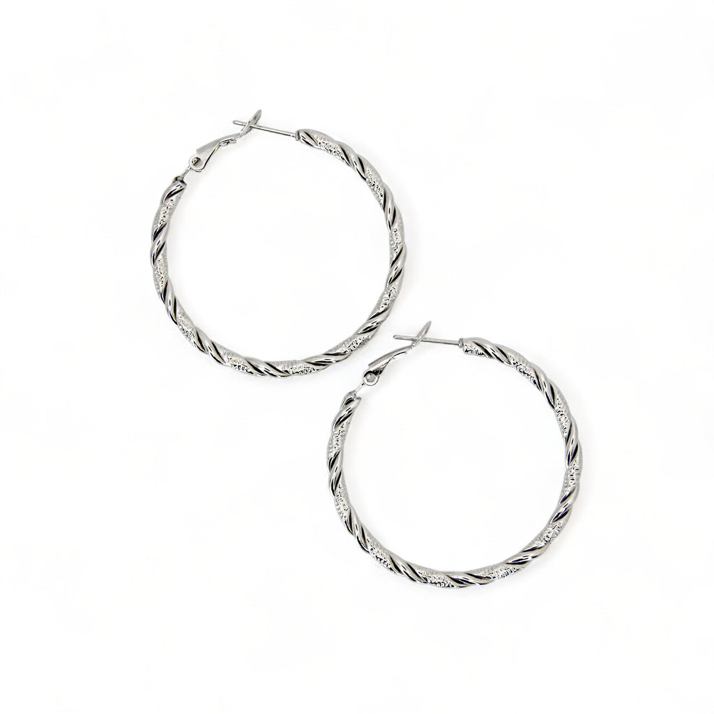 Orecchini Cerchio Twist