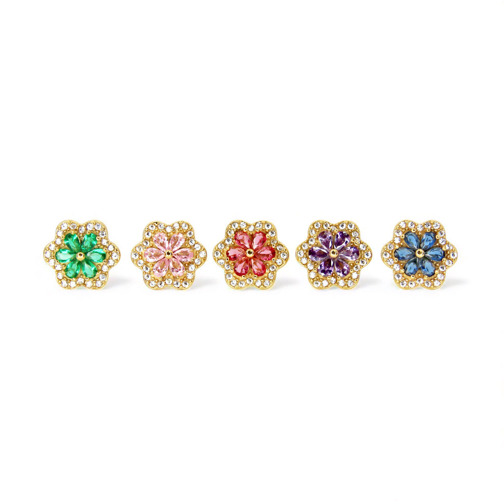 Orecchini Chryselle Multicolore