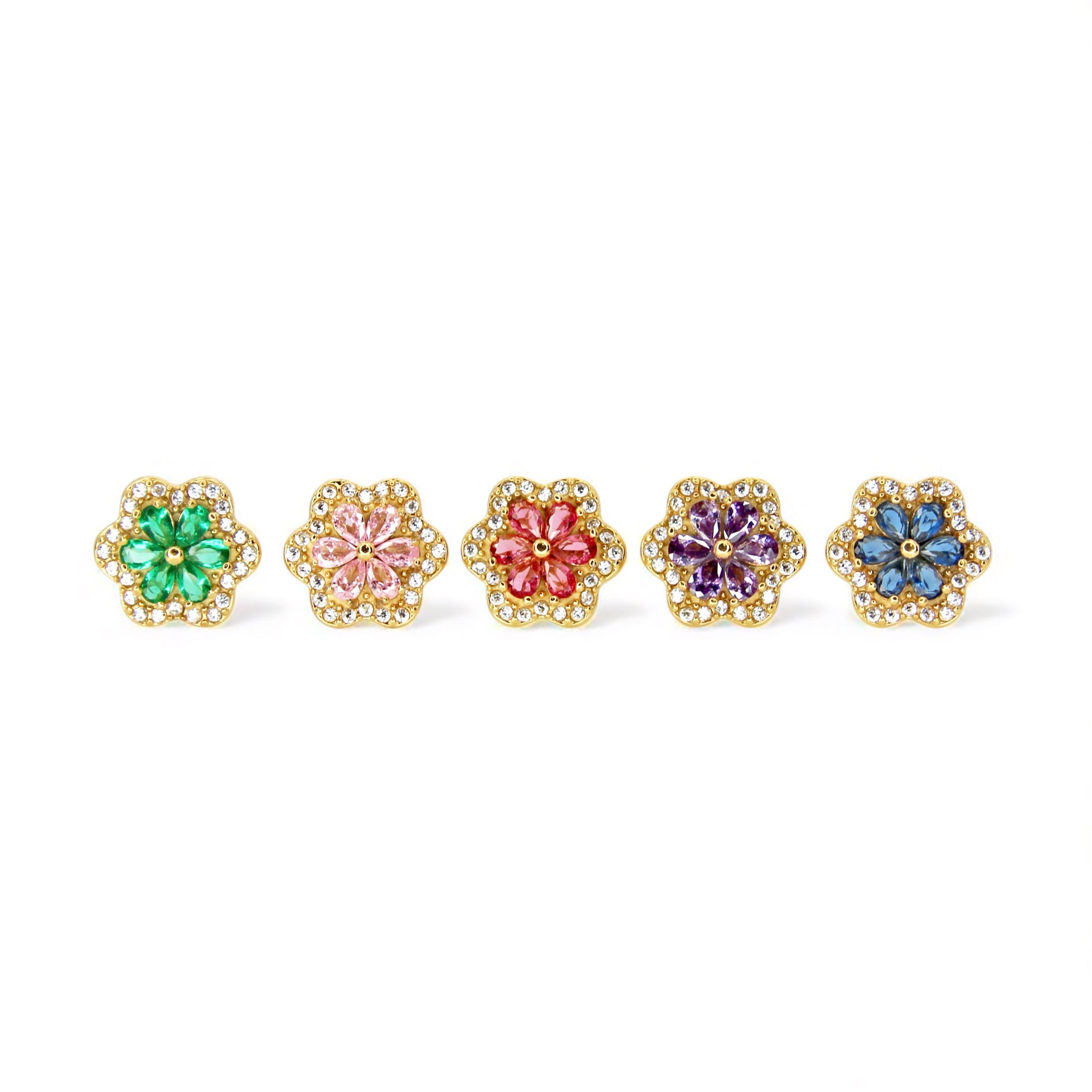 Orecchini Chryselle Multicolore