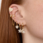 Orecchini Stella di Cristallo