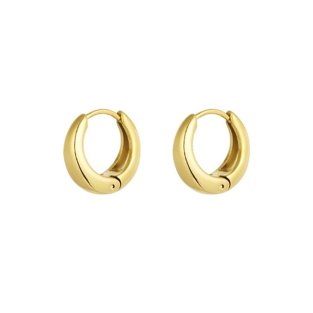 Essential Hoops Midi Earrings