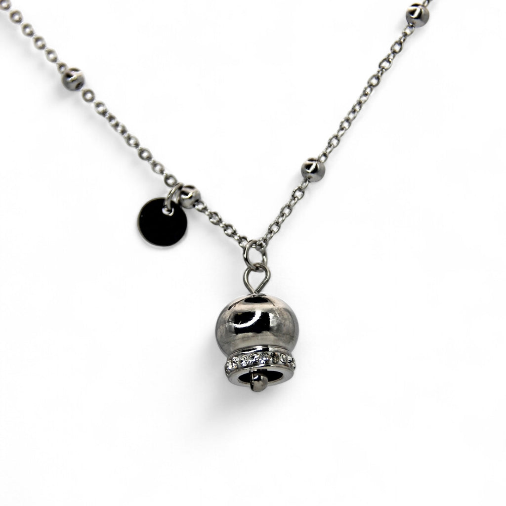 Collana Campanella con strass