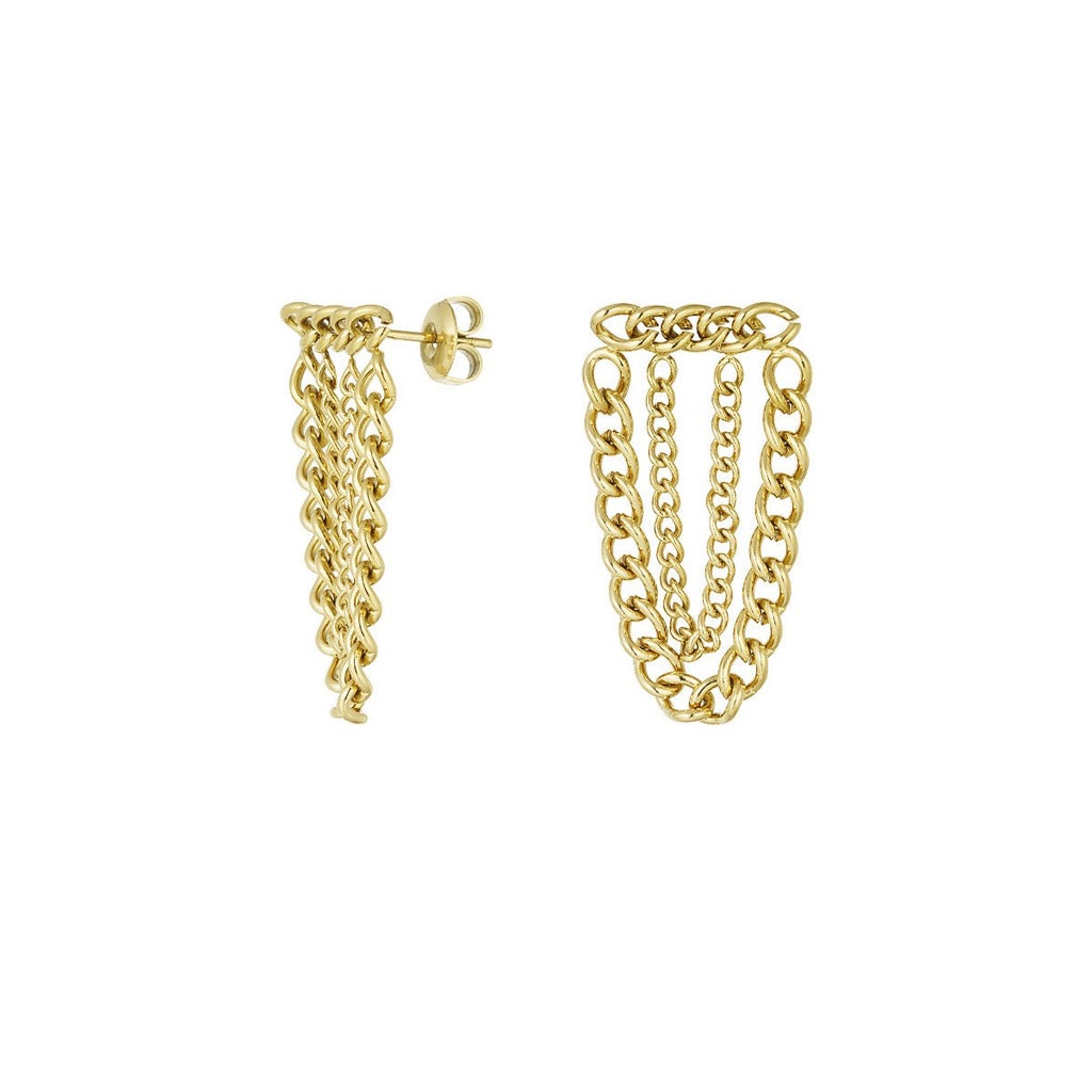 Orecchini Chain Flow