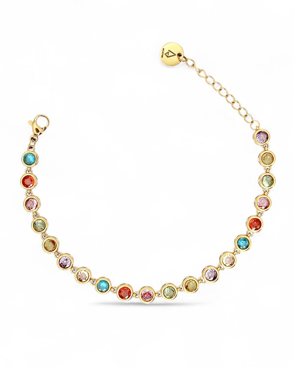 Bracciale Cristalia Multicolor