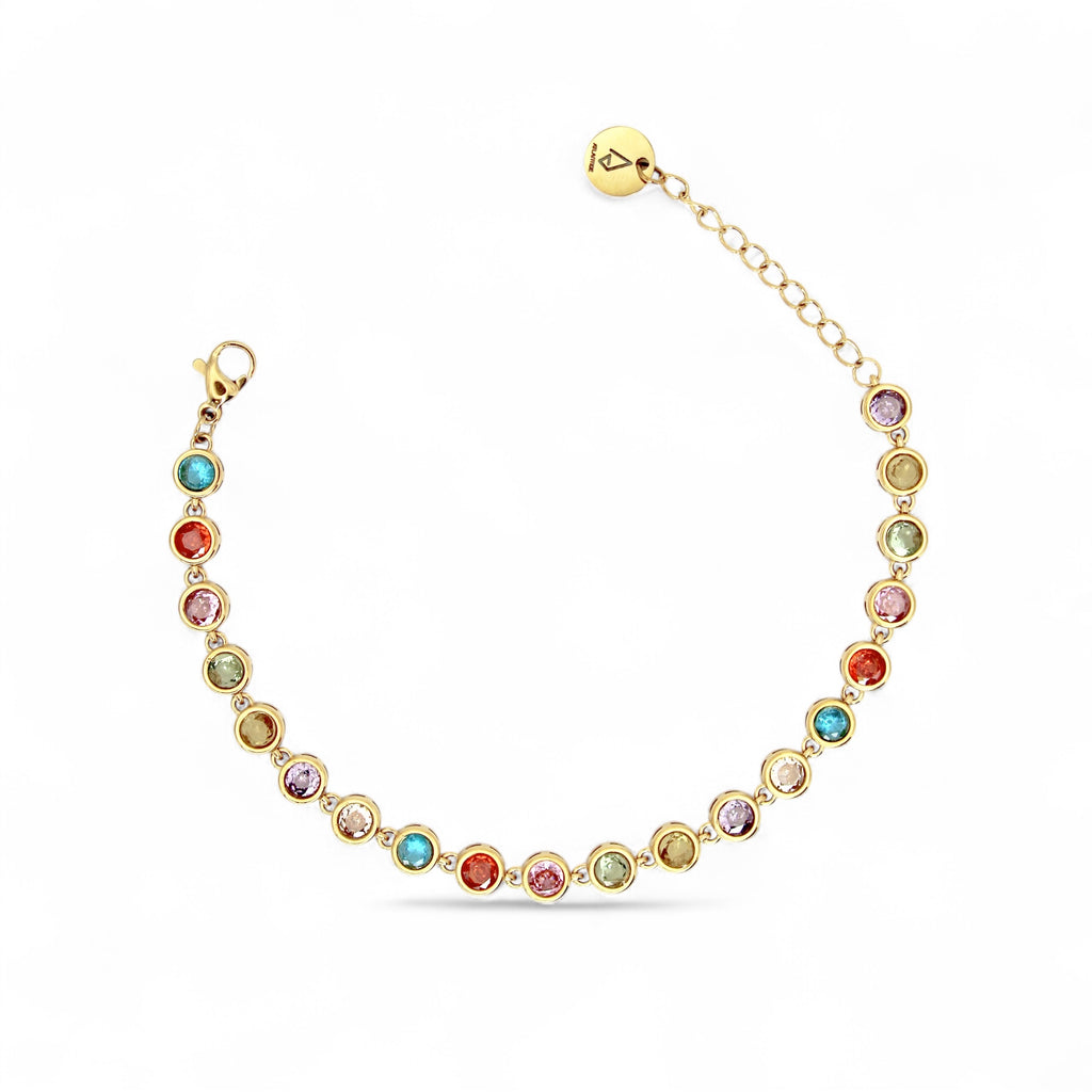 Bracciale Cristalia Multicolor