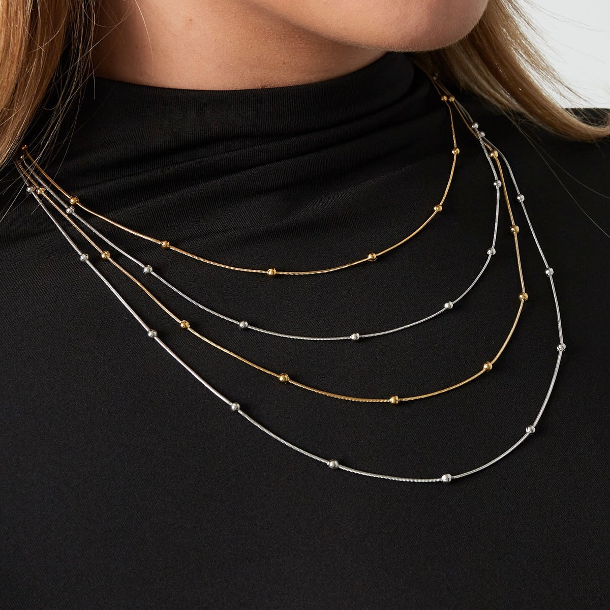 Dot Bicolor Necklace