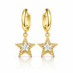 Orecchini Stella di Cristallo