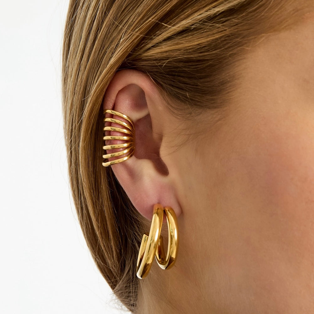 Ear Cuff Spiral Luxe