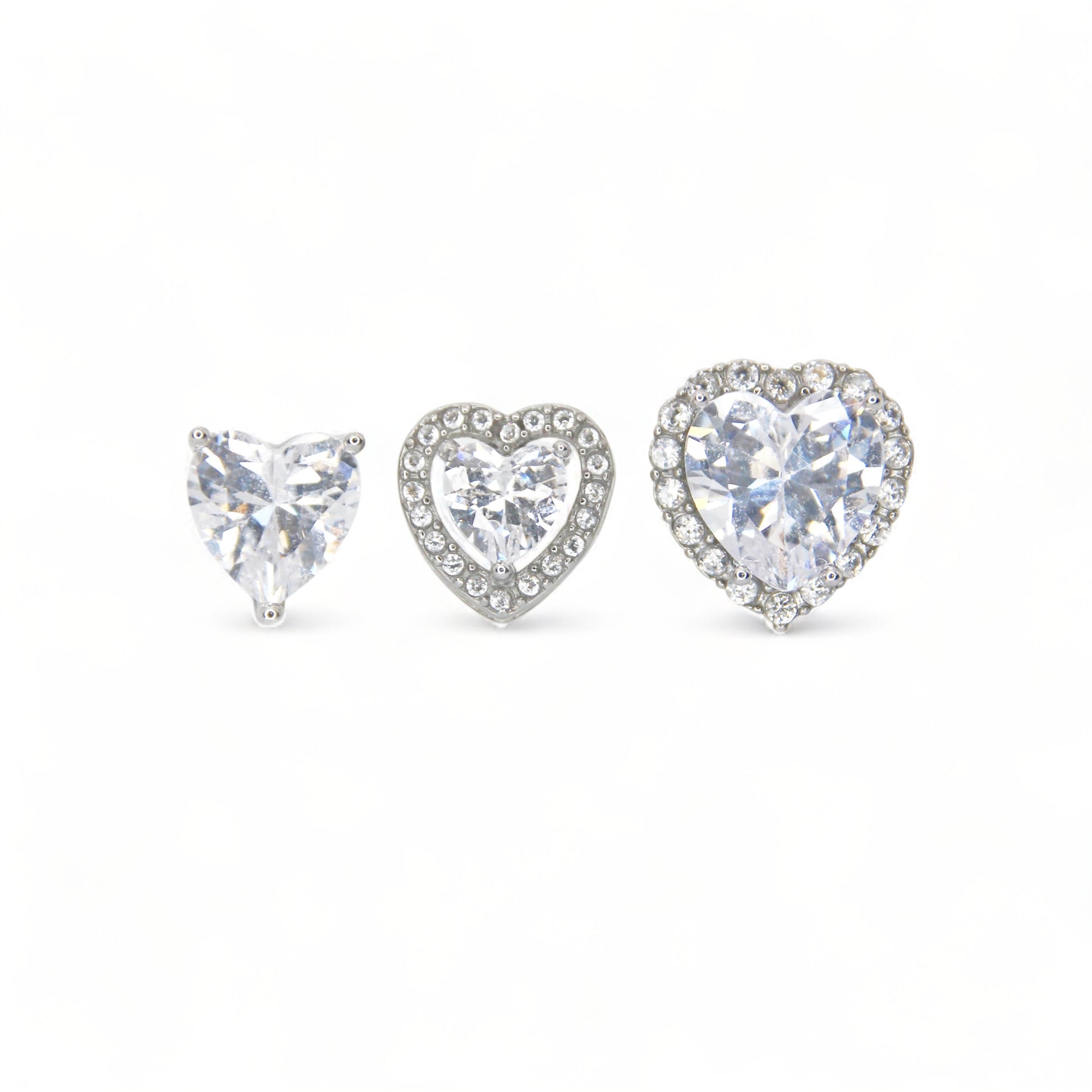 Set 3 Orecchini CuorCristalia