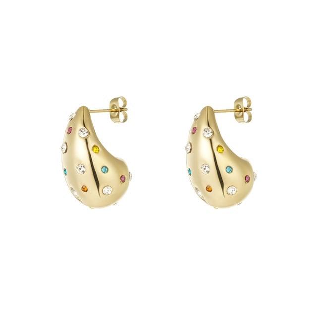 Sparkling Drop Earrings
