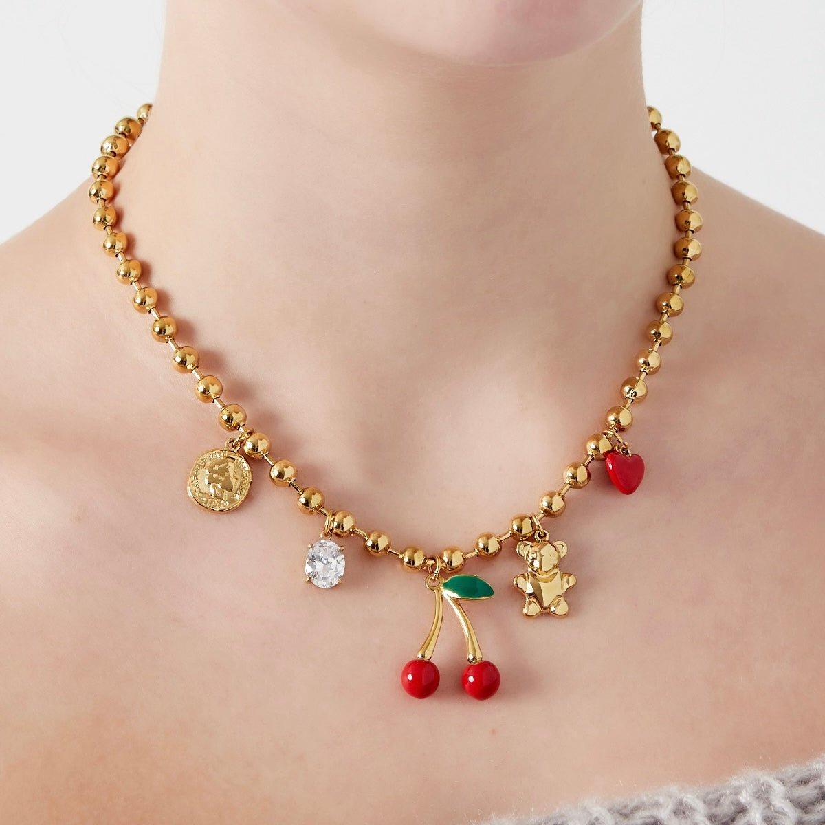 Collana Cherry Christmas
