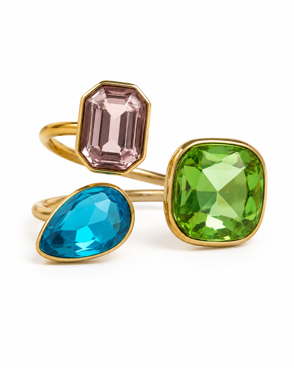 Anello Cromo Prism