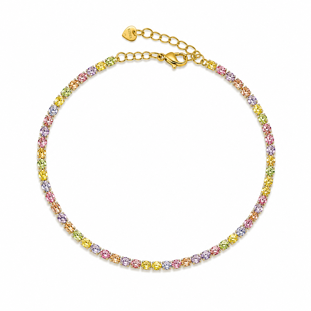 Cavigliera Tennis Pastel