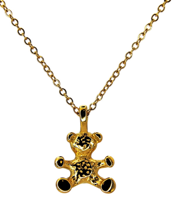 Hug me Teddy Necklace