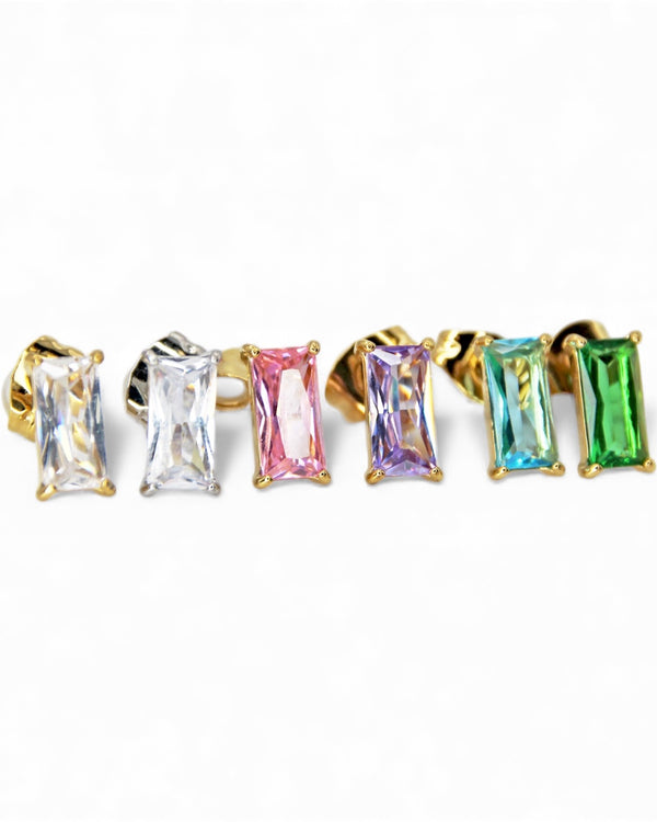 Orecchini Crystal Baguette
